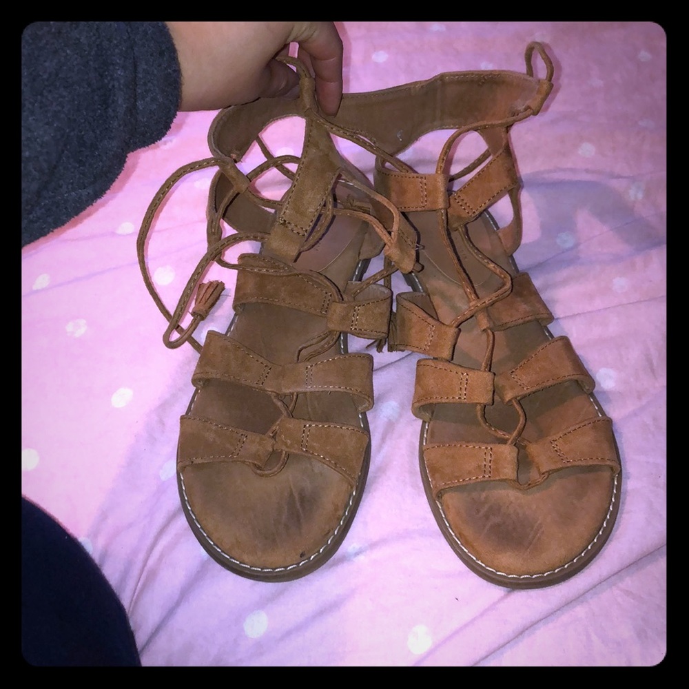 Old Navy lace up sandals